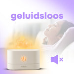 Flame Aroma Diffuser Humidifier Ultrasonic Cool Mist Maker Fogger LED Essential Oil Flame Lamp Diffuser 