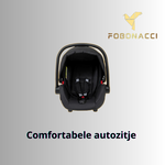 Luxury 3-in-1 portable travel stroller