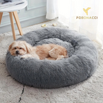 Relaxed dog and cat bed