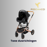 Luxury 3-in-1 portable travel stroller