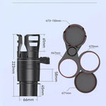 The 4-in-1 cup holder for on the go