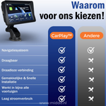 CarPlay for Apple ✓ & Android ✓!