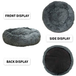 Fluffy Plush Dog Bed – Cat Bed With Removable Cover
