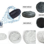 Fluffy Plush Dog Bed – Cat Bed With Removable Cover