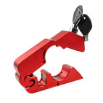 Motorcycle steering lock
