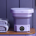 Flexible washing machine The portable folding washer