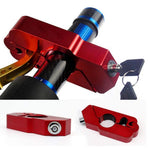 Motorcycle steering lock