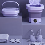 Flexible washing machine The portable folding washer