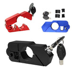 Motorcycle steering lock