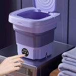 Flexible washing machine The portable folding washer