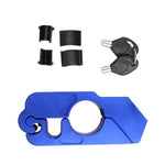 Motorcycle steering lock