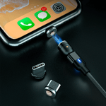 Universal magnetic charging cable