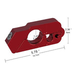 Motorcycle steering lock