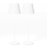 Wireless dimmable table lamp